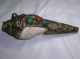 Acoin Old Tibet Sea Shell Religious Charm Tool 130mm Long Vr Vf Tibet photo 7