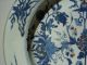 An Enormous Kangxi Plate Saucer W Repair Double Circle & Artemisia Leaf Restored Plates photo 4