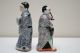 Two Early 20thc Chinese Antique Porcelain Famille Rose Figurine Other photo 5
