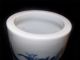 19th C Chinese Porcelain Blue And White Brush Pot Brush Pots photo 11