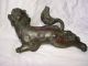 Antique Chinese Bronze Statue Fo Foo Dog Lion Other photo 1