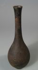 Very Fine Japan Japanese Bronze Bulbous Vase W/ Long Tapering Neck Ca 19 - 20th C. Vases photo 2