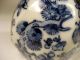Japan Japanese Arita Blue & White Porcelain Gourd Shaped Bottle Vase Ca.  20th C. Vases photo 6