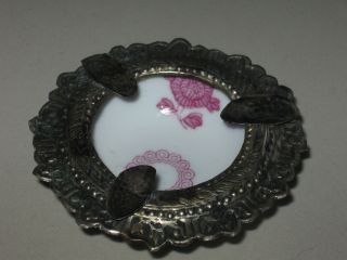 Chinese Porcelain Ashtray Marked Made In Liling China photo