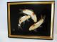 Rare Panel Which Carps Of Lacquering Made In Wajima Of Japan Was Pictured In Prints photo 1