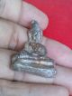 Antique Buddha Statue Pra Ta Kra Darn Amulet Pendant Nr Amulets photo 2
