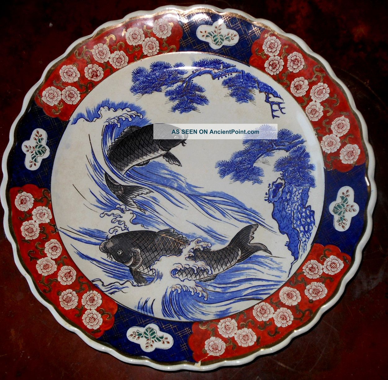 19thc Antique Meiji Japanese Imari 16 
