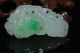 Chinese Natural Jadeite Level A Hand - Carved Statues Pendant Nr Other photo 2