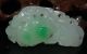 Chinese Natural Jadeite Level A Hand - Carved Statues Pendant Nr Other photo 3