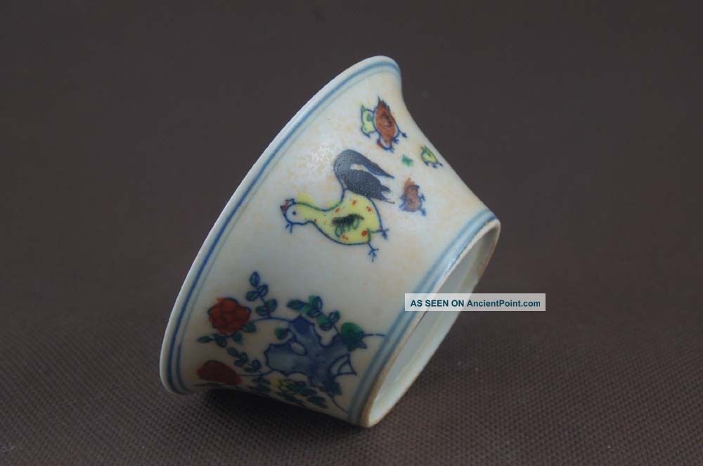 Elegant Chinese Ming Pastel Porcelain,  Bowl Bowls photo