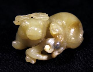 Ming Jade Carving Ox photo