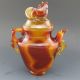 100% Natural Agate Hand - Carved Teapot & Lid Nr Teapots photo 4