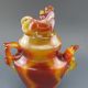 100% Natural Agate Hand - Carved Teapot & Lid Nr Teapots photo 5