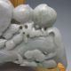 100% Natural Jadeite A Jade Hand - Carved Statues - Ruyi/lingzhi Nr/nc1992 Other photo 3