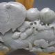 100% Natural Jadeite A Jade Hand - Carved Statues - Ruyi/lingzhi Nr/nc1992 Other photo 4