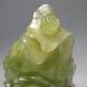 1930g 100% Natural Xiu Jade Hand - Carved Statue - - Buddha & Peony Nr/pc1958 Other photo 7