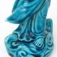 Antique / Vintage Chinese Turquoise Kwan - Yin / Kuan - Yin Statue Figure Sculpture Kwan-yin photo 5