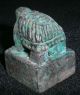 Vintage China Late Han Town Leader Officer Stamp Bronze Tortoise Statue Seal厚丘长印 Seals photo 2