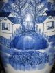 Chinese Antique Cobalt Blue Vase Landscape Design Vases photo 5