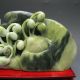 100% Natural Chinese Dushan Jade Hand - Carved Statue - - Sprouts Nr/nc1987 Other photo 2