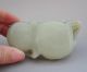 18th C.  Chinese Hetian Jade Carved Plum Flower Brush Washer Nr Other photo 9