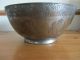 Antique 19th Century Indian Silvered Engraved Bowl India photo 3