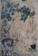 Chinese Painting Deer Crane And Peach Paintings & Scrolls photo 7