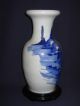 Chinese Antique Cobalt Blue Vase,  Figure Decoration Vases photo 2
