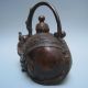 19in.  C A Beautifully Carved Fortunately Mice W Daming Xuande Bronze Jug Nr Teapots photo 4