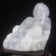 Chinese Hetian Jade Statue - Longevity Taoism Deity & Fortune Kid Nr Men, Women & Children photo 4