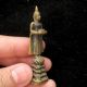 Mini Statue Wednesday ' S Buddha (buddha Hold Arm Bowl) Thai Buddha Wealth Amulet Amulets photo 4