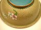 Antique Chinese Cloisonne Enamel Floral Bowl Bowls photo 5