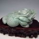 100% Natural Jadeite Jade Statues - - - Jinchan Nr/xy1951 Other photo 1