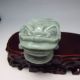 100% Natural Jadeite Jade Statues - - - Jinchan Nr/xy1951 Other photo 2
