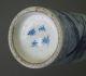 19th Chinese Blue & White Painted Porcelain Snuff Bottle Women Sampan Signed Snuff Bottles photo 5