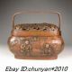 Chinese Bronze Basket W Xuande Mark Nr Teapots photo 11