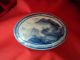 Old Chinese Blue And White Hand Painted Porcelain Covered Box,  Great Boxes photo 3