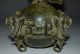 Chinese Bronze Horses Standing On The Ball &with Qing Mark Nr Horses photo 7