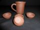 Interesting 19th Or 20th Century Chinese Yixing Jug & Four Small Bowls Pots photo 1