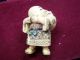 Vintage Two Headed Netsuke Figurine From Old Timer ' S Collection Netsuke photo 1