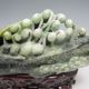 100% Natural Dushan Jade Hand - Carved Statue - Mushrooms&tree Leaf Nr/pc1558 Other photo 2
