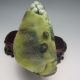 100% Natural Dushan Jade Hand - Carved Statue - Mushrooms&tree Leaf Nr/pc1558 Other photo 4