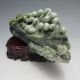 100% Natural Dushan Jade Hand - Carved Statue - Mushrooms&tree Leaf Nr/pc1558 Other photo 8