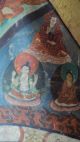 Authentic Antique Tibetan Thangka Buddhist Paintingearly 20th Century Painting Tibet photo 3