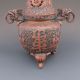 Chinese Bronze Incense Burner & Lid W Elephant & Qianlong Mark Nr Incense Burners photo 1
