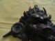 Chinese Bronze Old Pig Nose Beast Mask Powerful Unique Style Masks photo 3