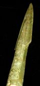 Vintage Warringstatesperiod Warrior Battlefield Weapon Bronze Dagger - Axe Spear矛头 Swords photo 6