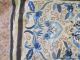 Chinese Antique Embroidered Silk Showing Landscape Of Flowers,  Butterflies Robes & Textiles photo 7