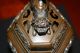 19th Century Antique Oriental Bronze Incense Burner Censer Shishi Fu Foo Dog Incense Burners photo 8