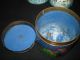 Three Chinese Antique Cloisonne Boxes At One Price Boxes photo 9